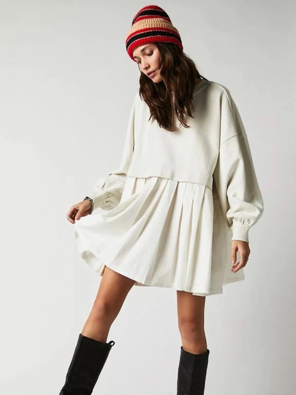 Free People Eleanor Layered Sweatshirt
